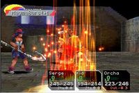 une photo d'Ã©cran de Chrono Cross sur Sony Playstation